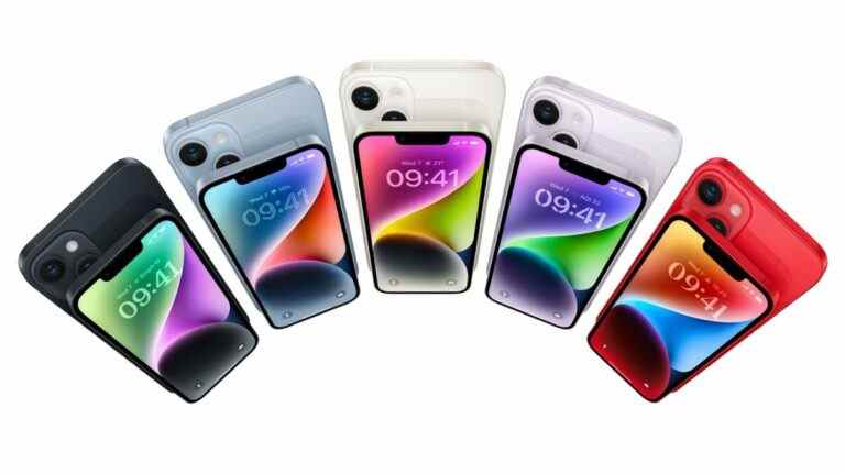 Couleurs iPhone 14 : toutes les nuances, y compris 14 Pro et 14 Pro Max