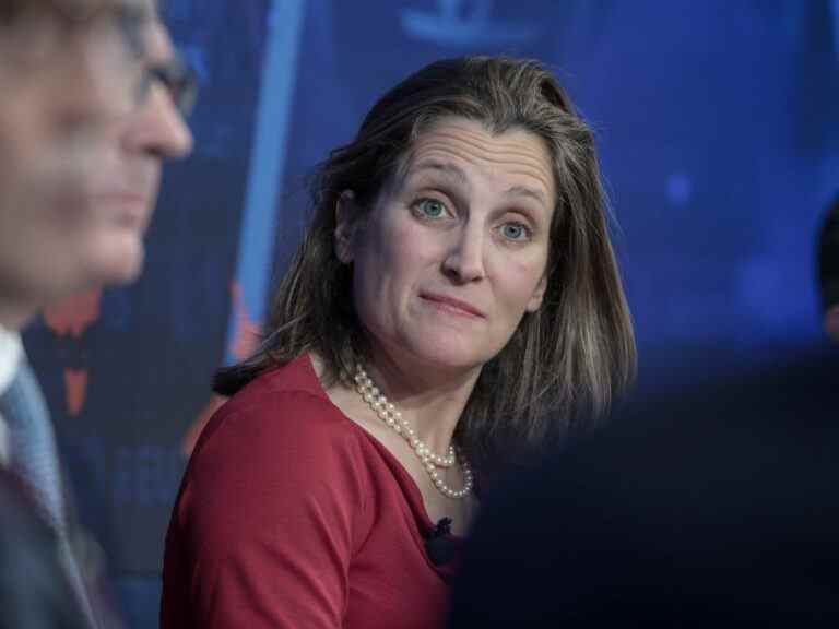 Rupa Subramanya: La meilleure critique du Forum économique mondial est venue de Chrystia Freeland elle-même