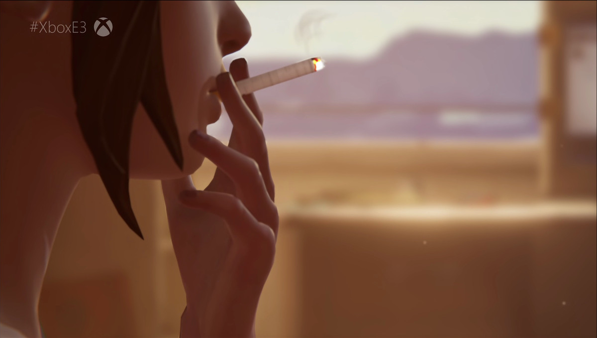 Life is Strange: Before the Storm - Chloé qui fume