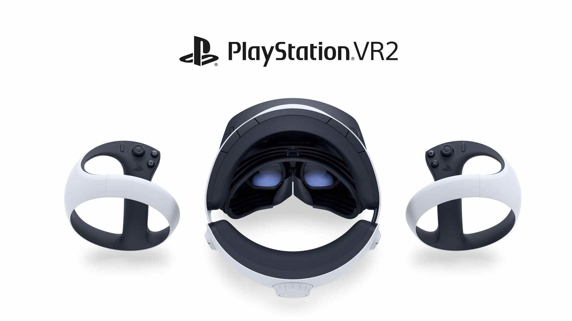 une image du casque et des contrôleurs PSVR 2