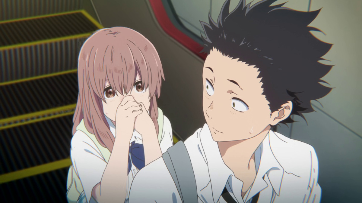 Shoko Nishimiya et Shoya Ishida dans A Silent Voice