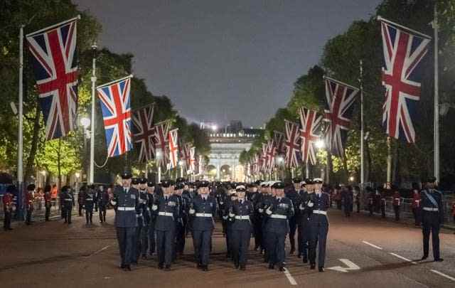 De nombreuses rues de Londres avaient été bouclées pour l'opération