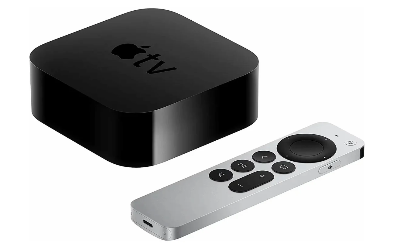 Apple TV HD (2021) et télécommande Siri