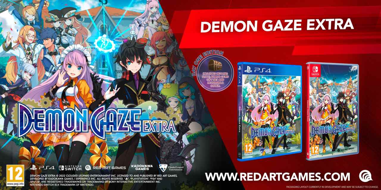 Demon Gaze EXTRA recevra l'édition physique sur Switch l'année prochaine
