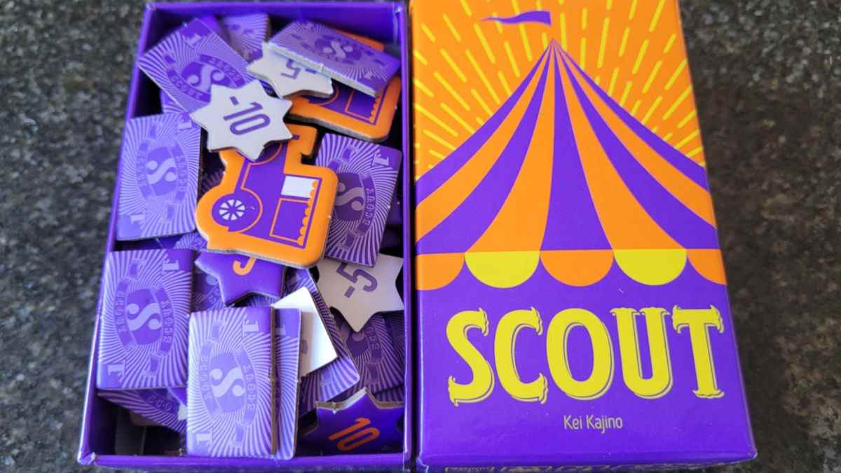 Scout cover and box contents