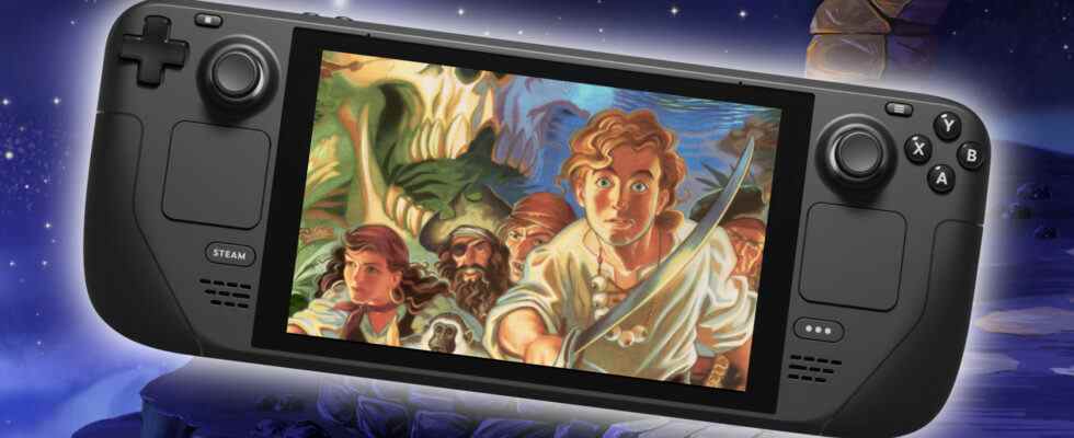 Ce mod Steam Deck est un excellent hommage rétro à Monkey Island