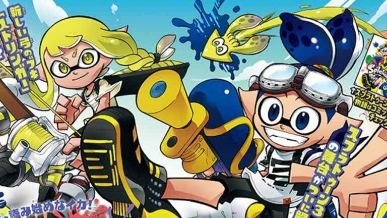 La série manga de Splatoon revient pour le troisième jeu
