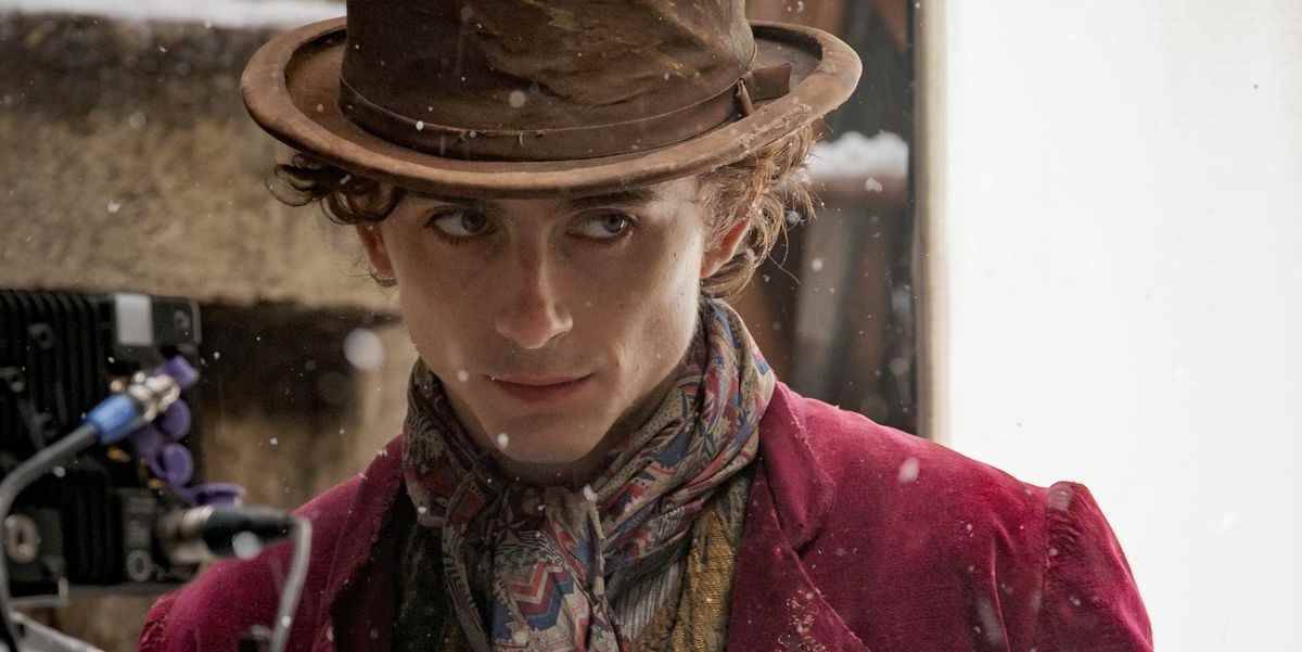 Timothée Chalamet répond aux tweets de la soif sur le premier regard de Wonka

