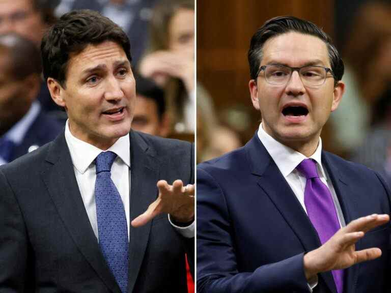 Poilievre blâme Trudeau pour les «augmentations d’impôts» lors de la première période de questions en tant que chef