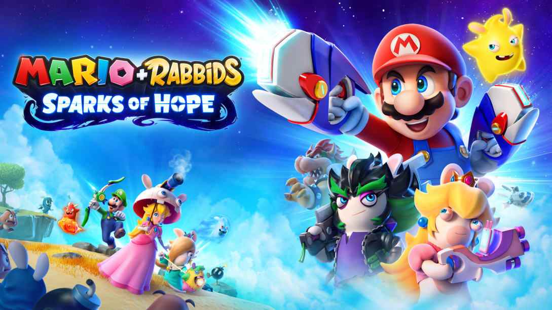 Mario + Lapins Crétins Sparks of Hope Beacon Beach, gameplay de Pristine Peak
