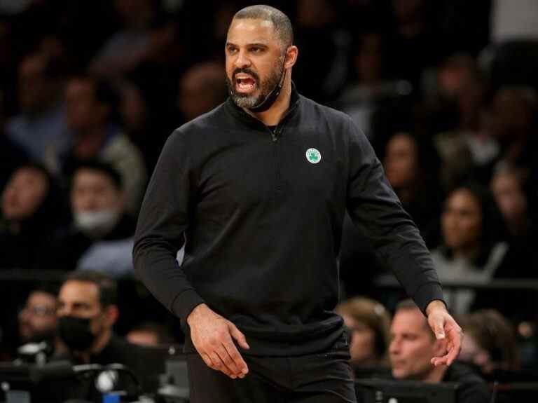 L’entraîneur des Celtics Ime Udoka suspendu pour la saison pour avoir enfreint les règles de l’équipe