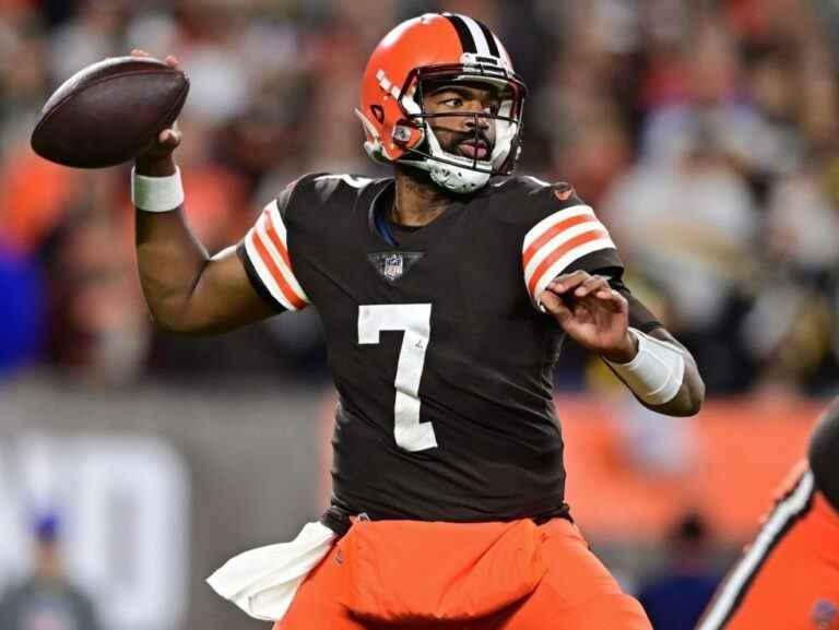 Jacoby Brissett, les Browns rebondissent après l’effondrement, battent les Steelers