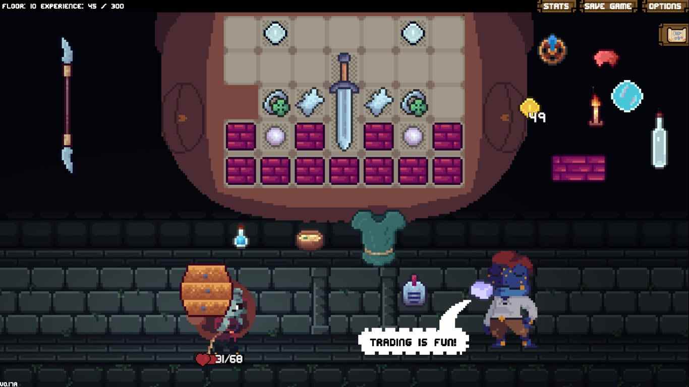 Interview de Backpack Hero Jasper Cole TheJaspel jeu roguelike de gestion d'inventaire avec Kickstarter 1000% réussi