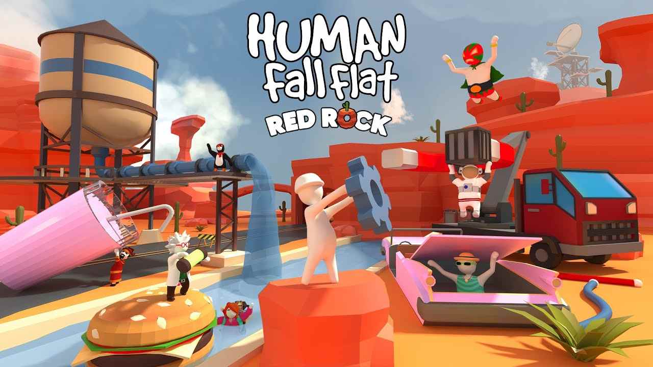 Fall Flat gagne le niveau Red Rock sur Switch
