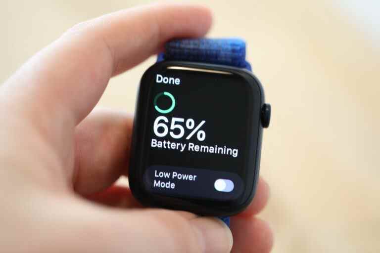 Un guide du mode faible consommation sur l’Apple Watch