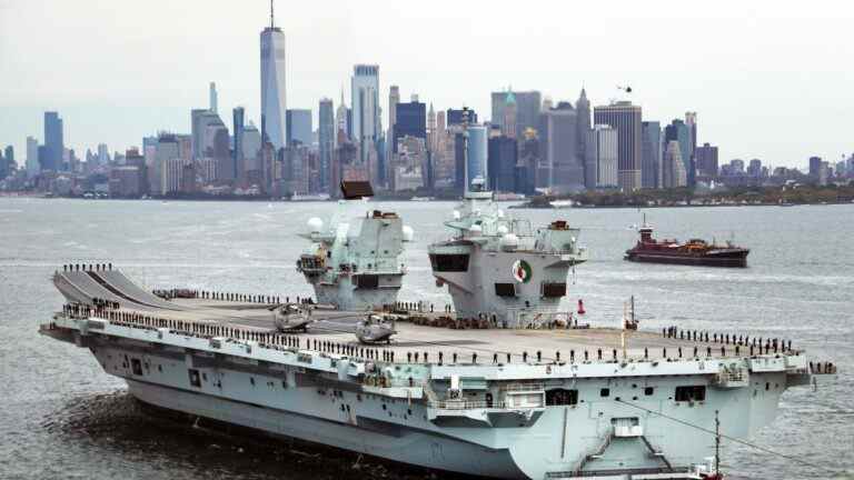 Le HMS Queen Elizabeth s’ancre à New York alors que Truss prévoit de renforcer les liens entre le Royaume-Uni et les États-Unis