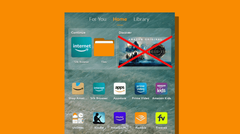 Comment supprimer des recommandations sur les tablettes Amazon Fire