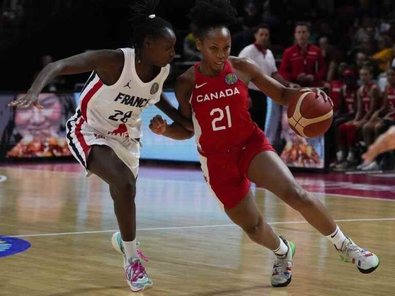 Le Canada demeure invaincu à la Coupe du monde féminine FIBA ​​avec une victoire de 59-45 contre la France