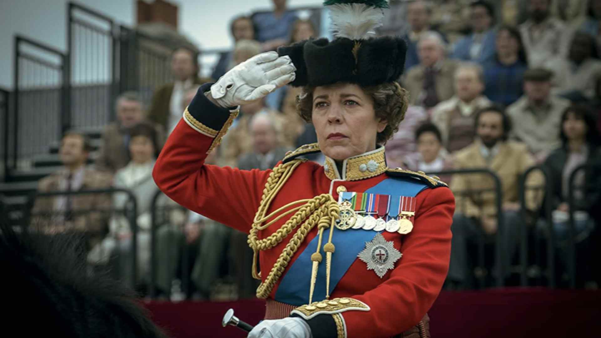 Olivia Colman dans La Couronne