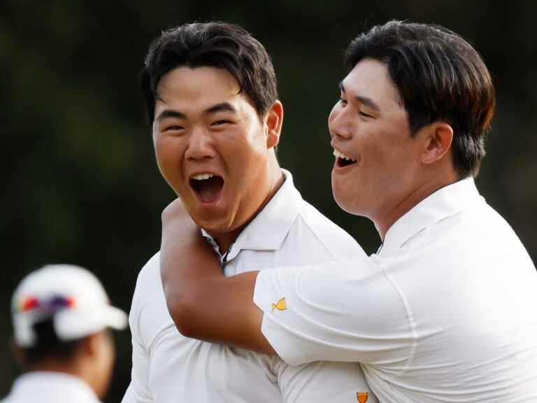 COUPE DES PRÉSIDENTS : L’équipe internationale se rallie sous l’héroïsme de Tom Kim, mais a encore besoin du miracle du dimanche