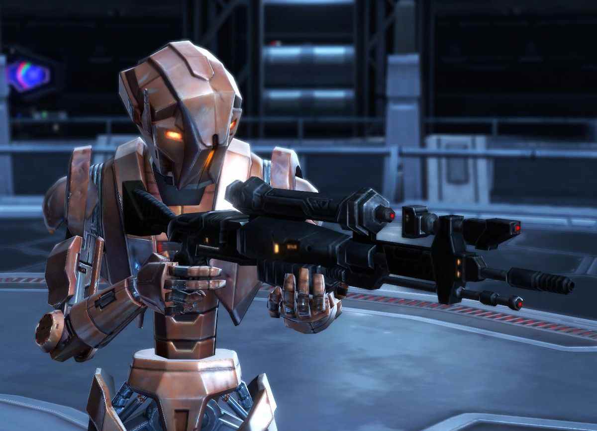 Un HK-47 reconstruit dans Star Wars: The Old Republic