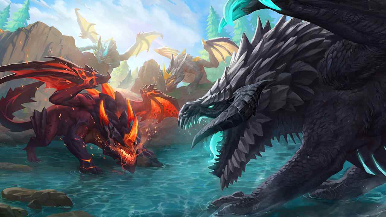 Les Dragons Infernal, Mountain, Elder et Ocean de Elemental Rift se joignent à la férocité.