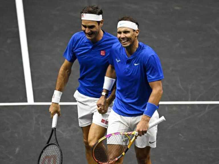 Roger Federer prend sa retraite après avoir fait équipe avec Rafael Nadal lors du dernier match