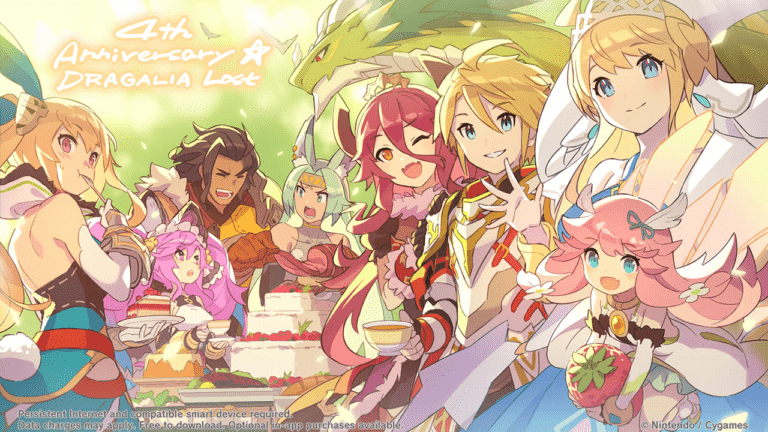 Dragalia Lost partage l'art de l'anniversaire de 4 ans, le générique de fin de la campagne principale
