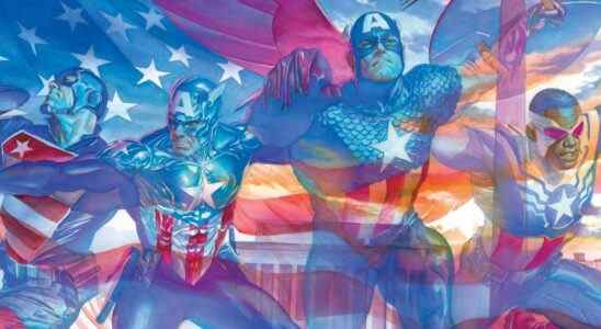 cover of The United States of Captain America #1 by Alex Ross