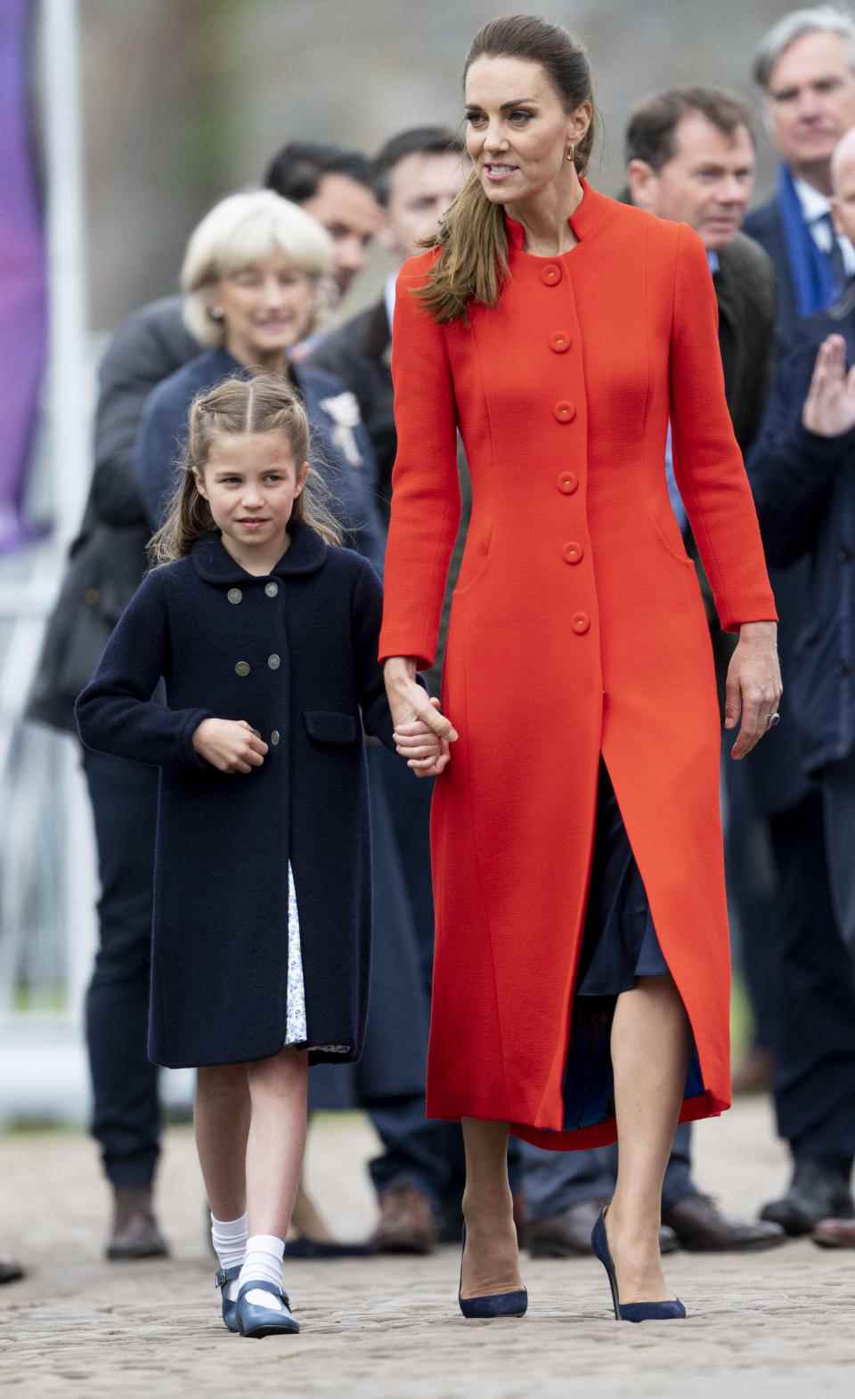 La duchesse de Cambridge visite le château de Cardiff