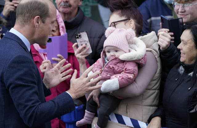 Visite du prince et de la princesse de Galles au Pays de Galles