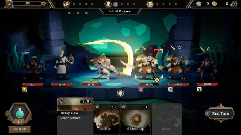 Roguelike RPG au tour par tour Sea Horizon pour Switch
