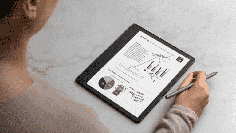 Amazon lance Kindle Scribe avec écran 10,2 pouces et stylet pour 339 $