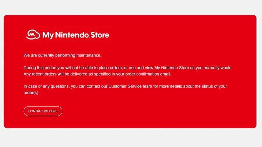 Déclaration de My Nintendo Store