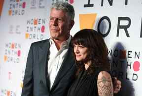 Anthony Bourdain avec Asia Argento