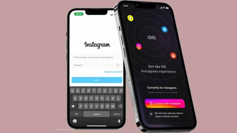 Meta dit que le client Instagram sans publicité The OG App enfreint ses règles