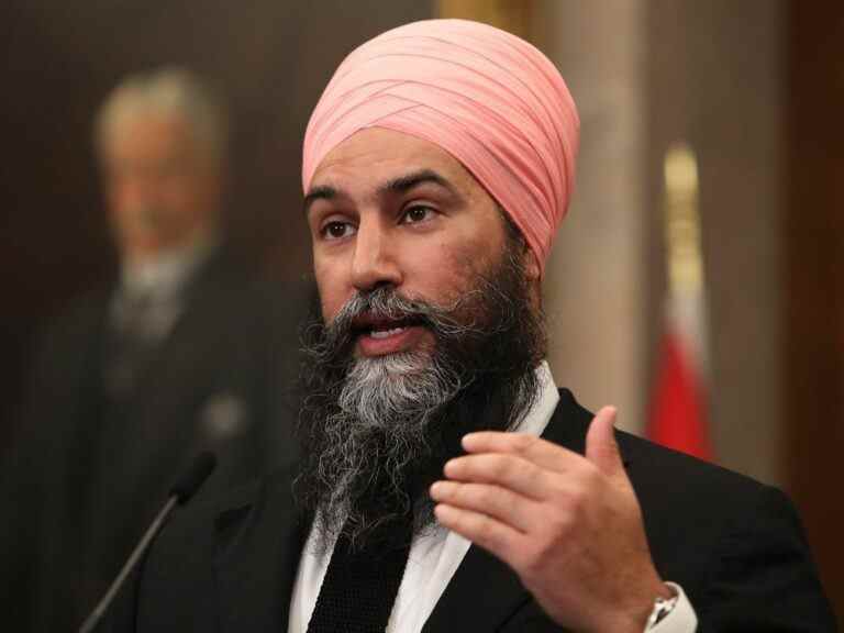 Michael Higgins : Jagmeet Singh n’a pas encore fini de parler.  Mais il devrait être