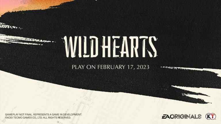 Wild Hearts d’EA et Koei Tecmo obtient une date de sortie en février