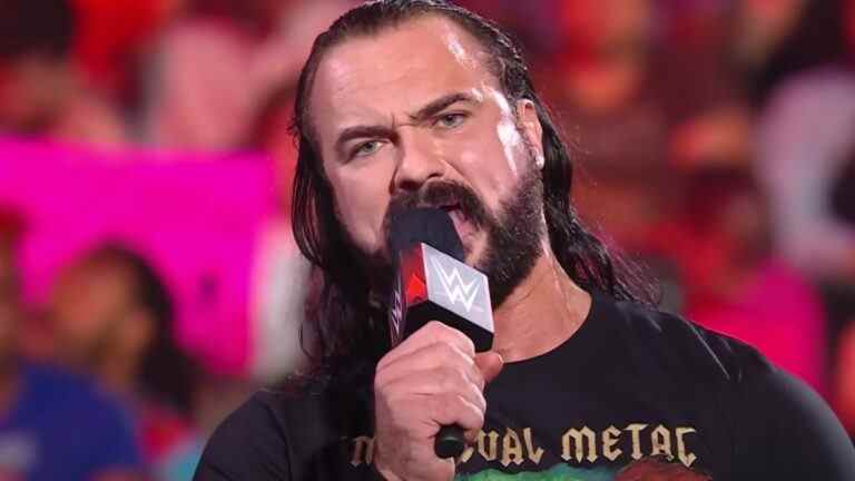 Drew McIntyre on Monday Night Raw