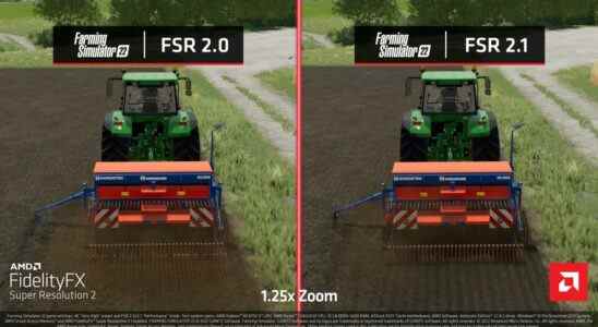 AMD se débarrasse des images fantômes et améliore les performances avec FSR 2.1