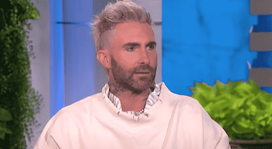 Adam Levine appears on The Ellen DeGeneres Show.