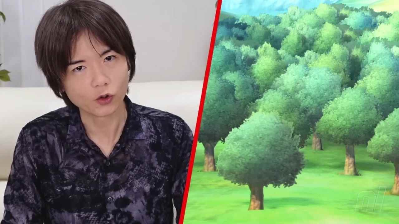 Aléatoire: Masahiro Sakurai jette-t-il de l'ombre sur les arbres de Pokémon?
