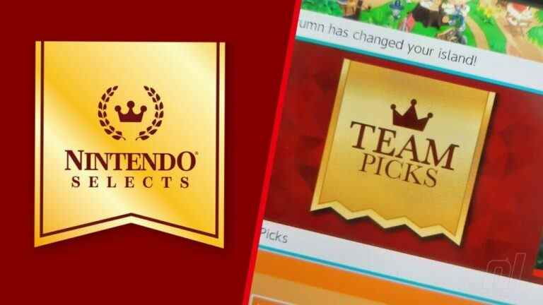 Aléatoire: le logo "Team Picks" de Switch eShop semble terriblement familier
