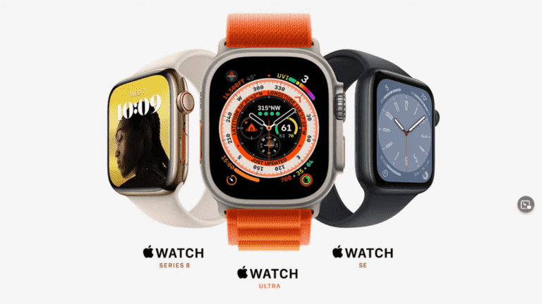 Apple Watch Series 8, Apple Watch Ultra et Apple Watch SE 2 annoncées