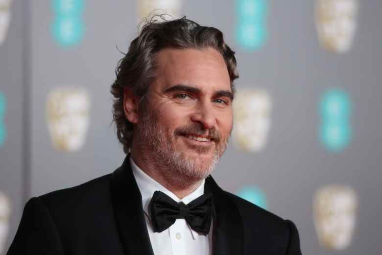 LONDON, ENGLAND - FEBRUARY 02: Joaquin Phoenix attends the EE British Academy Film Awards 2020 at Royal Albert Hall on February 02, 2020 in London, England. (Photo by Lia Toby/Getty Images)