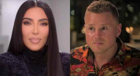 Kim Kardashian on The Kardashians and Spencer Pratt on The Hills: New Beginnings.