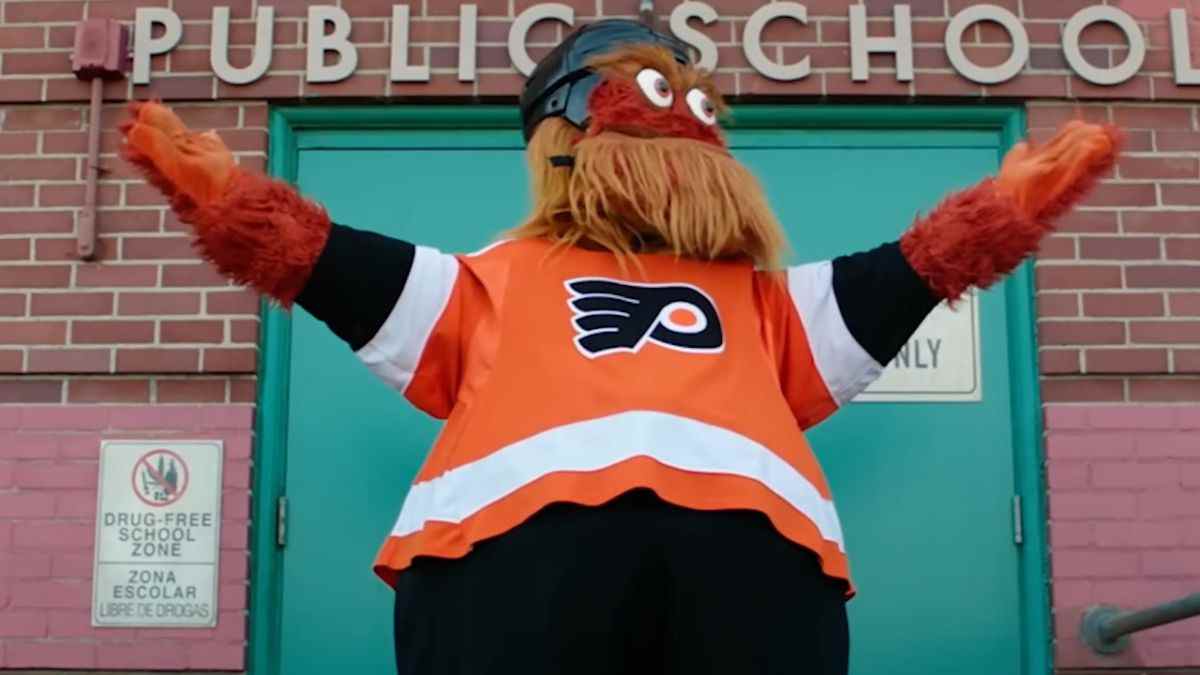 A behind-the-scenes look at Gritty