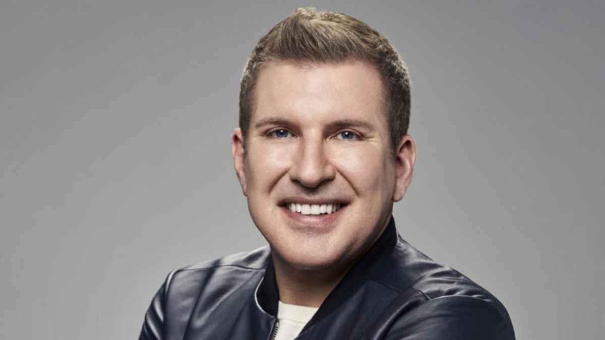 Todd Chrisley in jacket for Chrisley Knows Best