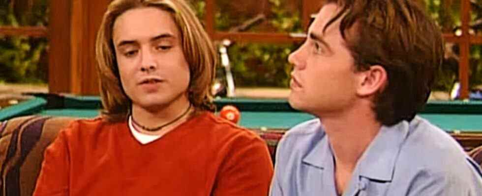 Will Friedle and Rider Strong (Eric and Shawn) on Boy Meets World