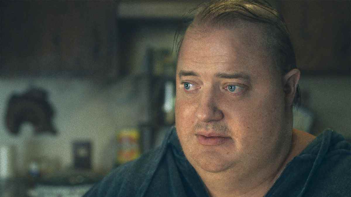 Brendan Fraser in The Whale 